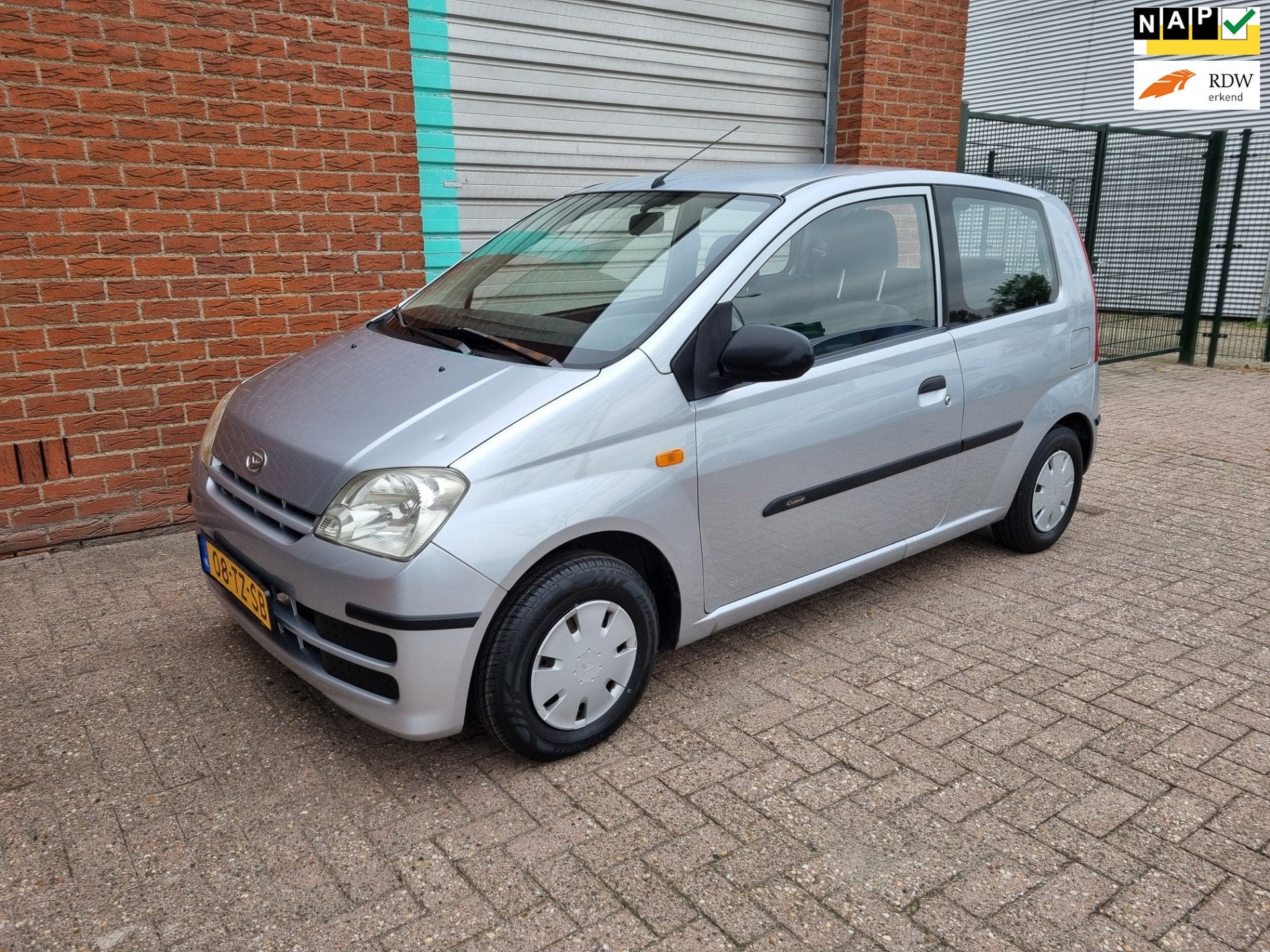 Daihatsu Cuore 1.0-12V Tokyo 3-Drs Bj:2007 NAP!, Auto's, 18 €/maand, 4 stoelen, Cuore, Origineel Nederlands