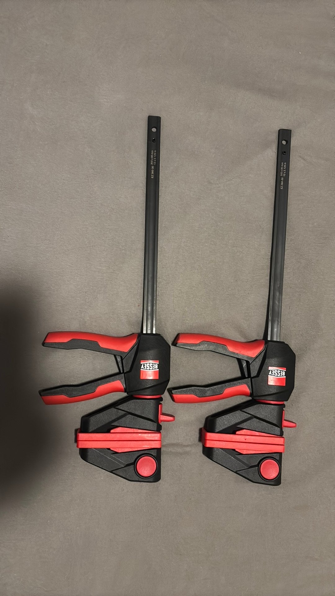 Bessey EZ360-30 Lijmtang 300mm 2 stuks, Ophalen of Verzenden, Zo goed als nieuw