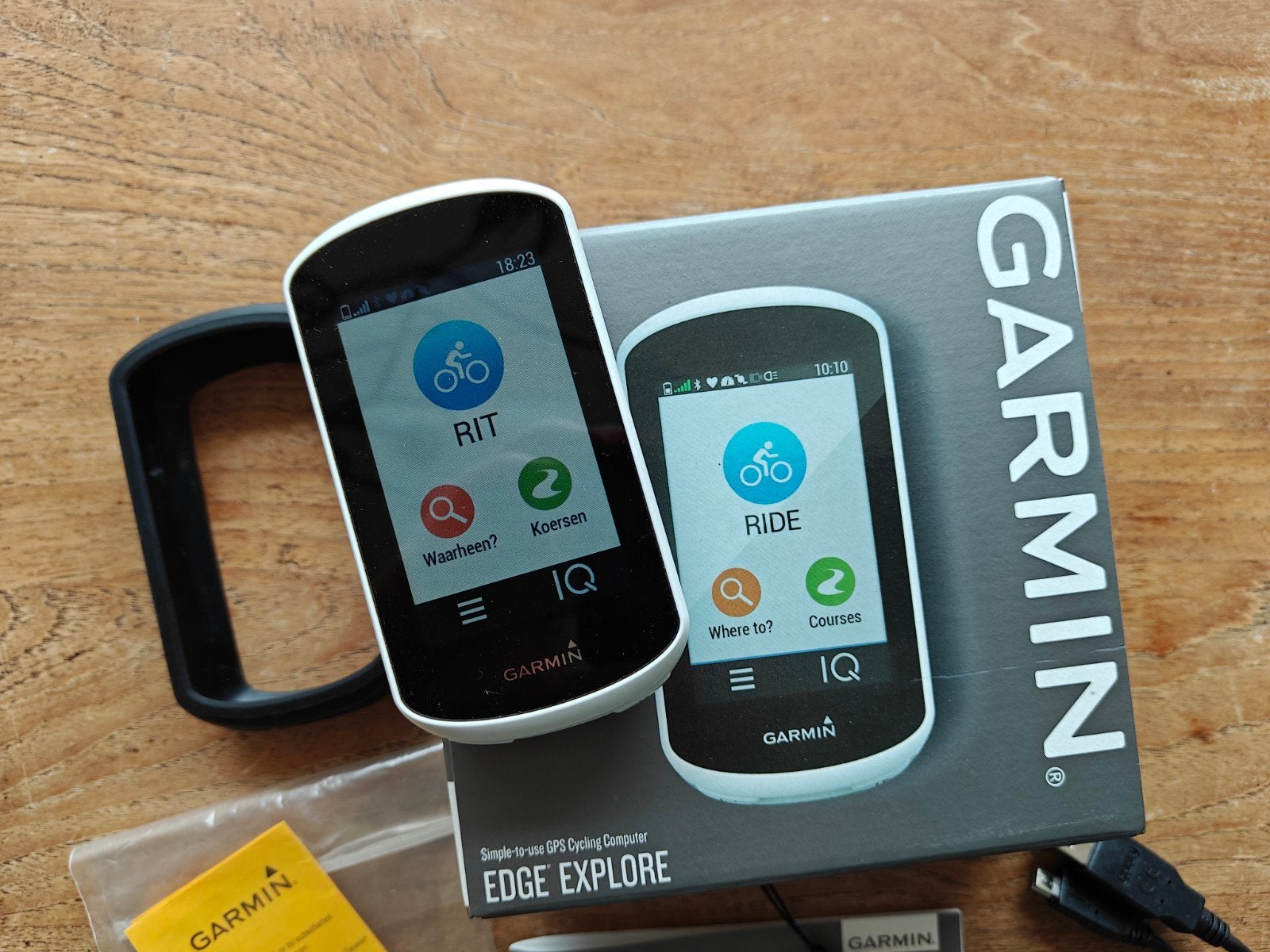 Garmin Edge explore, Fietsen en Brommers, Fietsaccessoires | Fietscomputers, Ophalen of Verzenden, Gebruikt