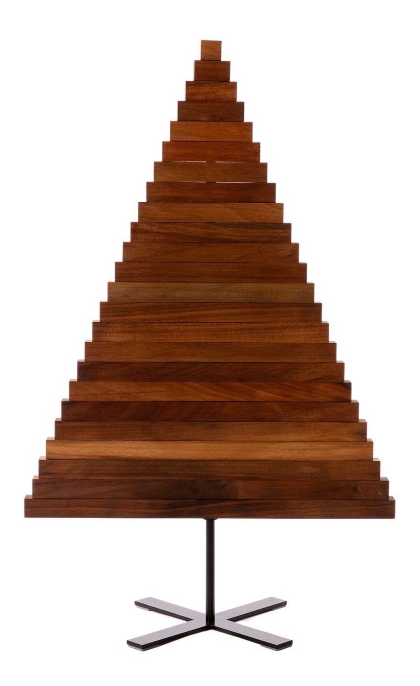 Yelka walnoothout kerstboom 150 cm, Diversen, Ophalen, Zo goed als nieuw
