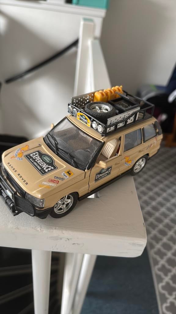 Model autotje range rover american tour, Ophalen, Zo goed als nieuw, Overige merken