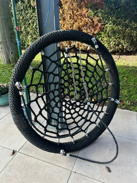 Professionele nest schommel 120 cm – zo goed als nieuw, Ophalen, Zo goed als nieuw, Schommel