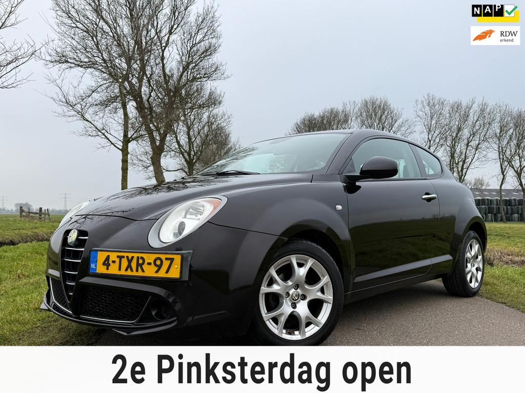 Alfa Romeo MiTo 0.9 TwinAir Progression | Airco | 16" Velgen, Voorwielaandrijving, Euro 5, Gebruikt, Zwart
