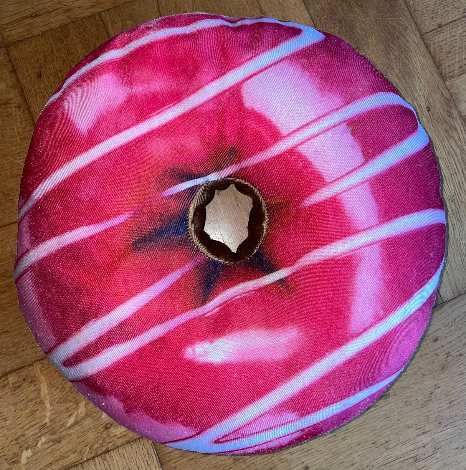 Roze donut reiskussen autokussen reiskussentje kussen, Huis en Inrichting, Ophalen of Verzenden