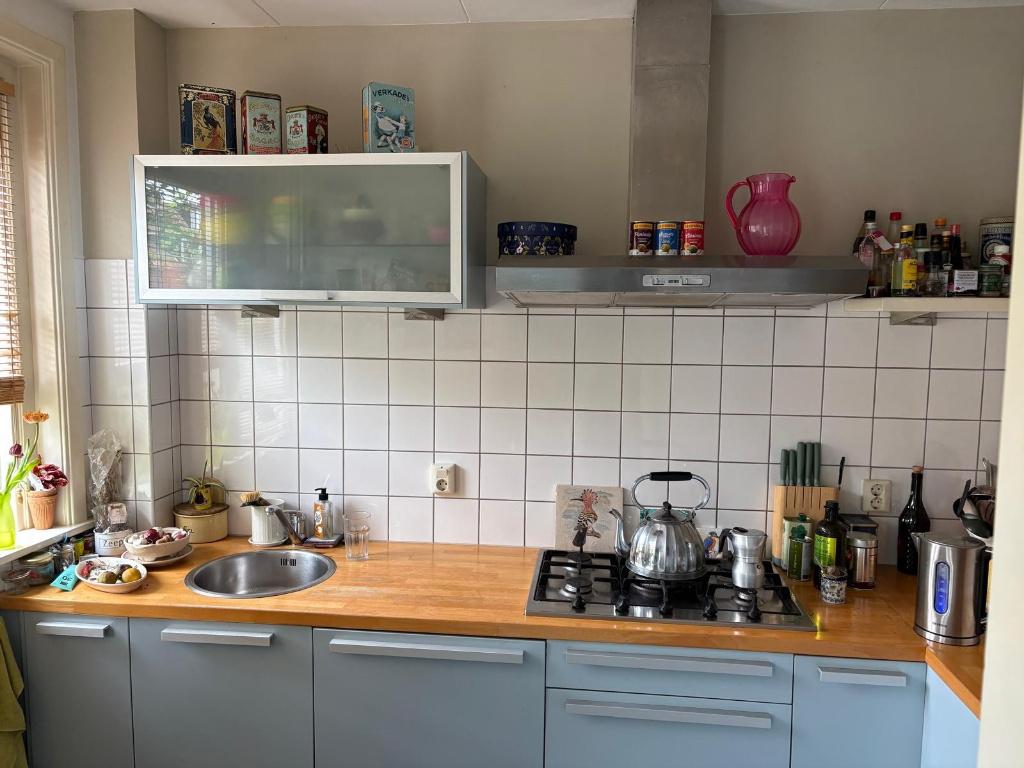 Keuken (Ikea) gratis af te halen, i.i.g. vóór 25 mei !, Ophalen, Gebruikt, Blauw, Hoekkeuken