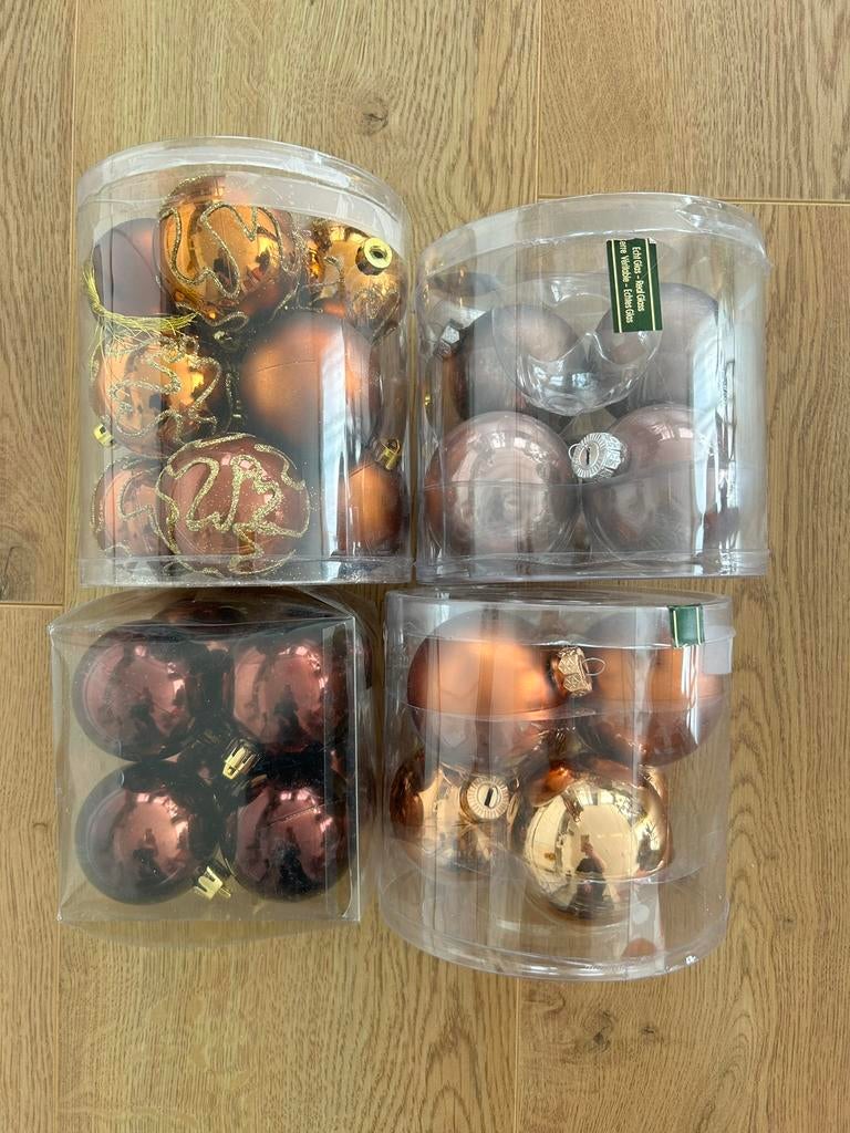 Kerstballen, Ophalen of Verzenden, Zo goed als nieuw