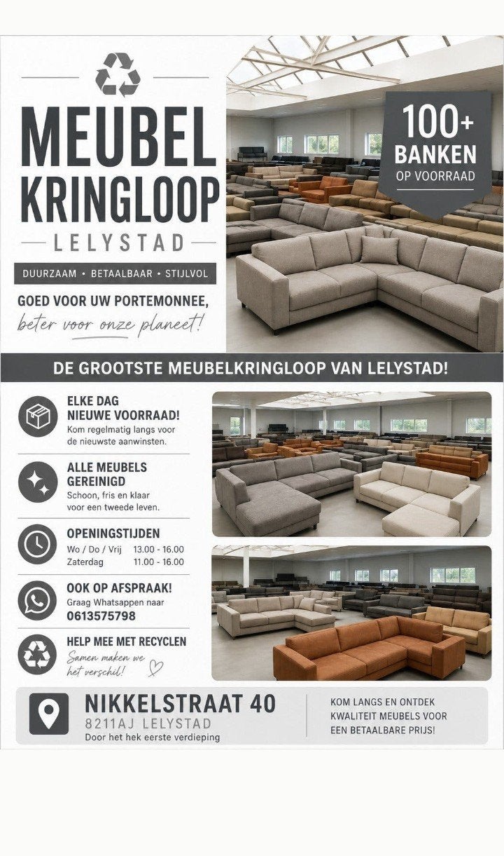 banken - hoekbanken - stoelen - sale - actie, ., Ophalen of Verzenden, Zo goed als nieuw, .