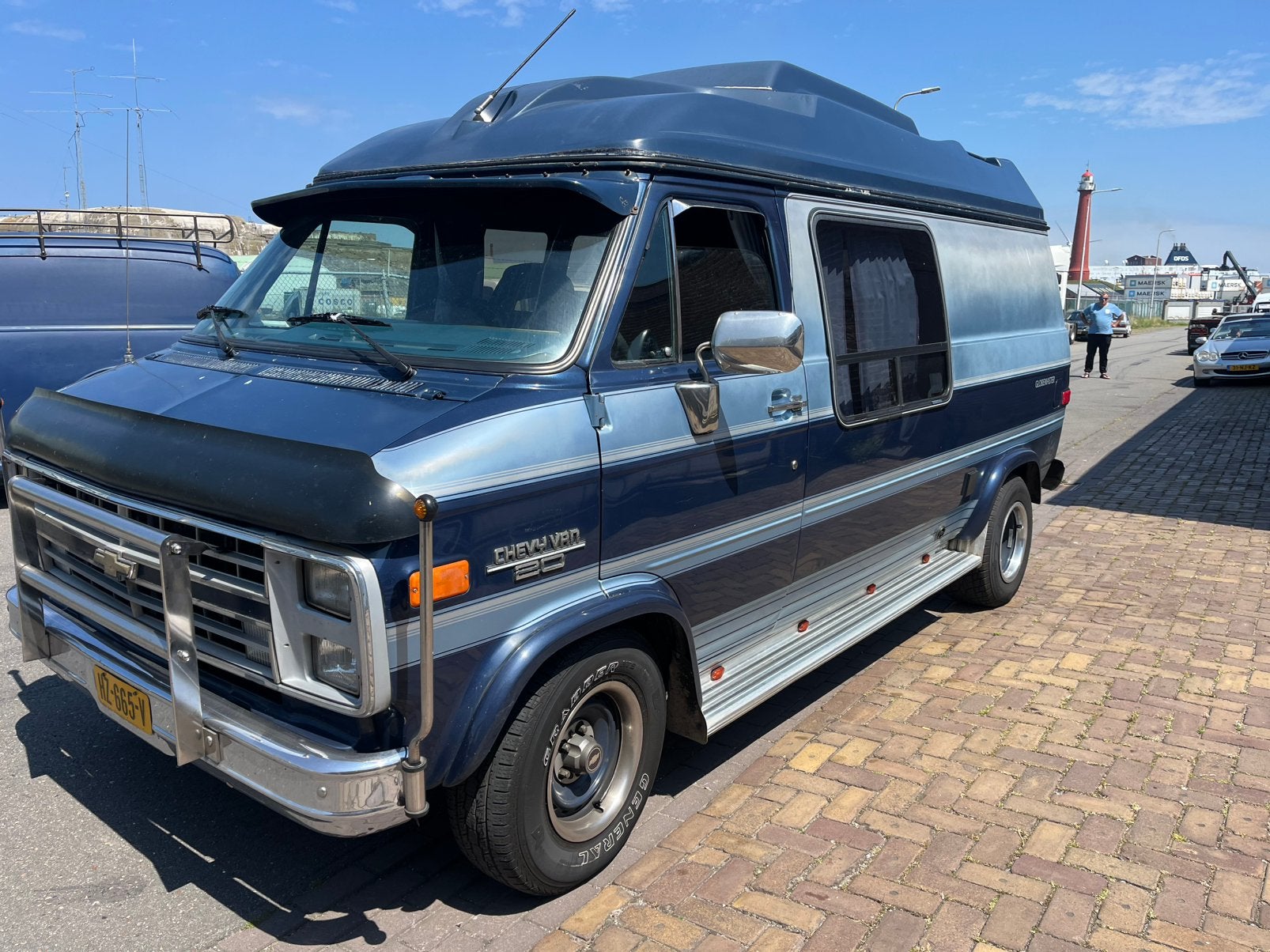 Chevy van  netjes 💥 trekhaak lpg org lak, Auto's, Chevrolet, Bedrijf, Te koop