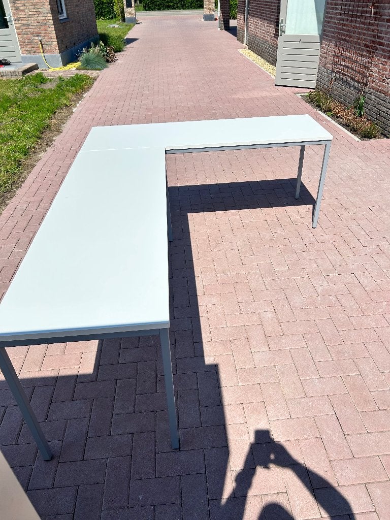 3 partijen vergader-, kantine en overlegtafels, Gebruikt, 50 tot 100 cm, Vijf personen of meer, 150 tot 200 cm
