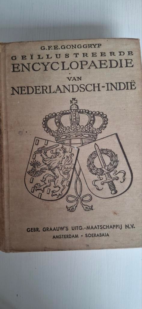 Geïllustreerde Encyclopaedie van Nederlandsch-Indië, Boeken, Gelezen, G.F.E. Gonggryp, Ophalen of Verzenden, Los deel