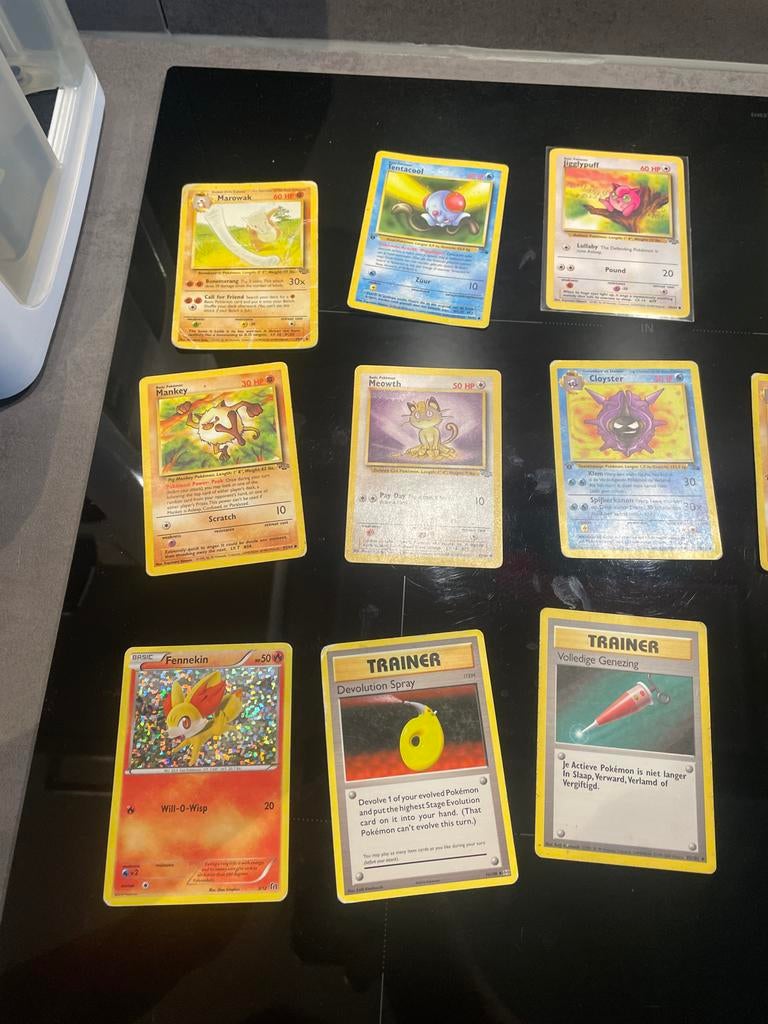 Pokémon Kaarten Collectie - Diverse Zeldzame Kaarten, Ophalen, Gebruikt, Meerdere kaarten