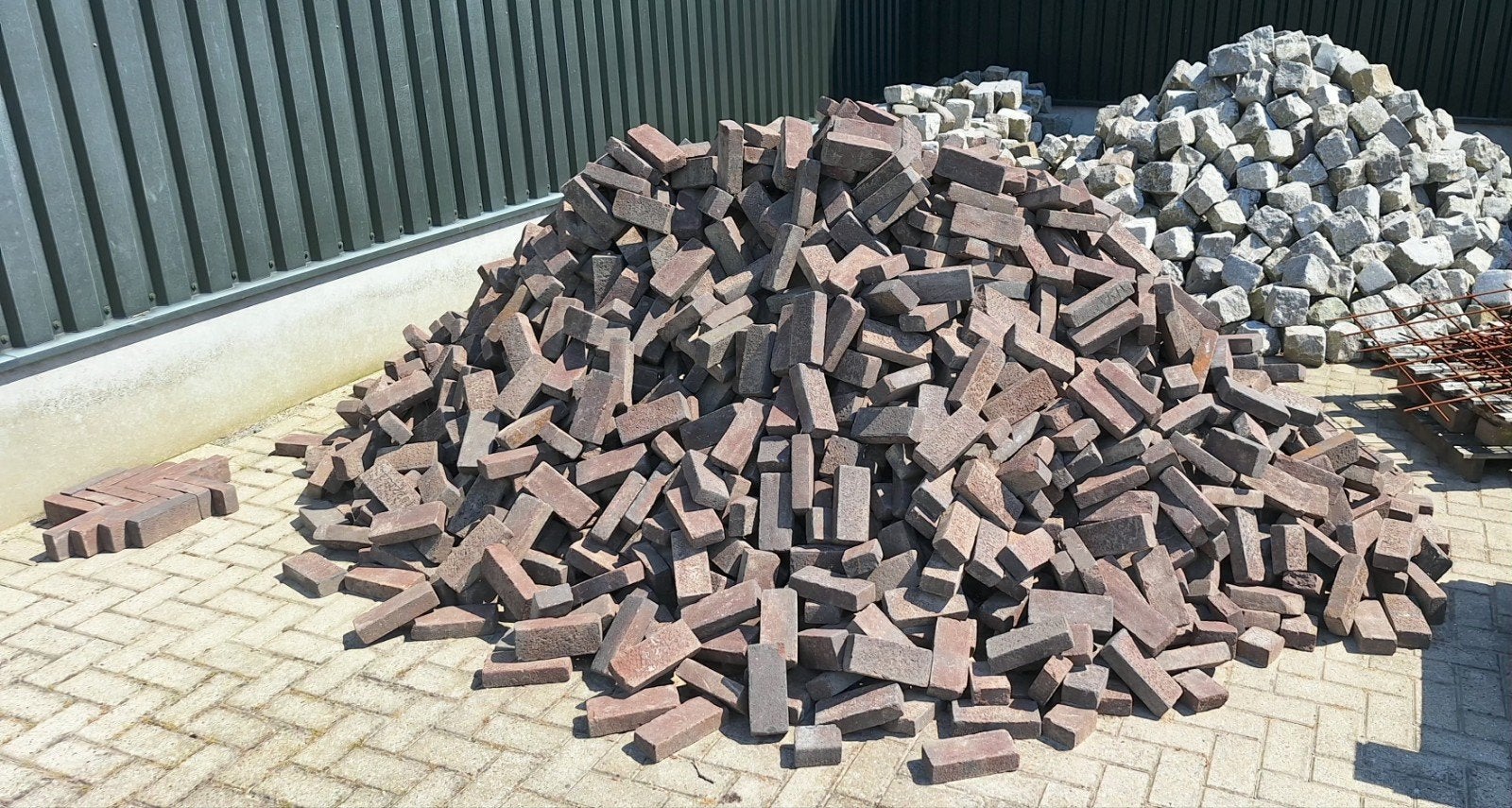 Gebakken waaltjes, Ophalen, 10 m² of meer