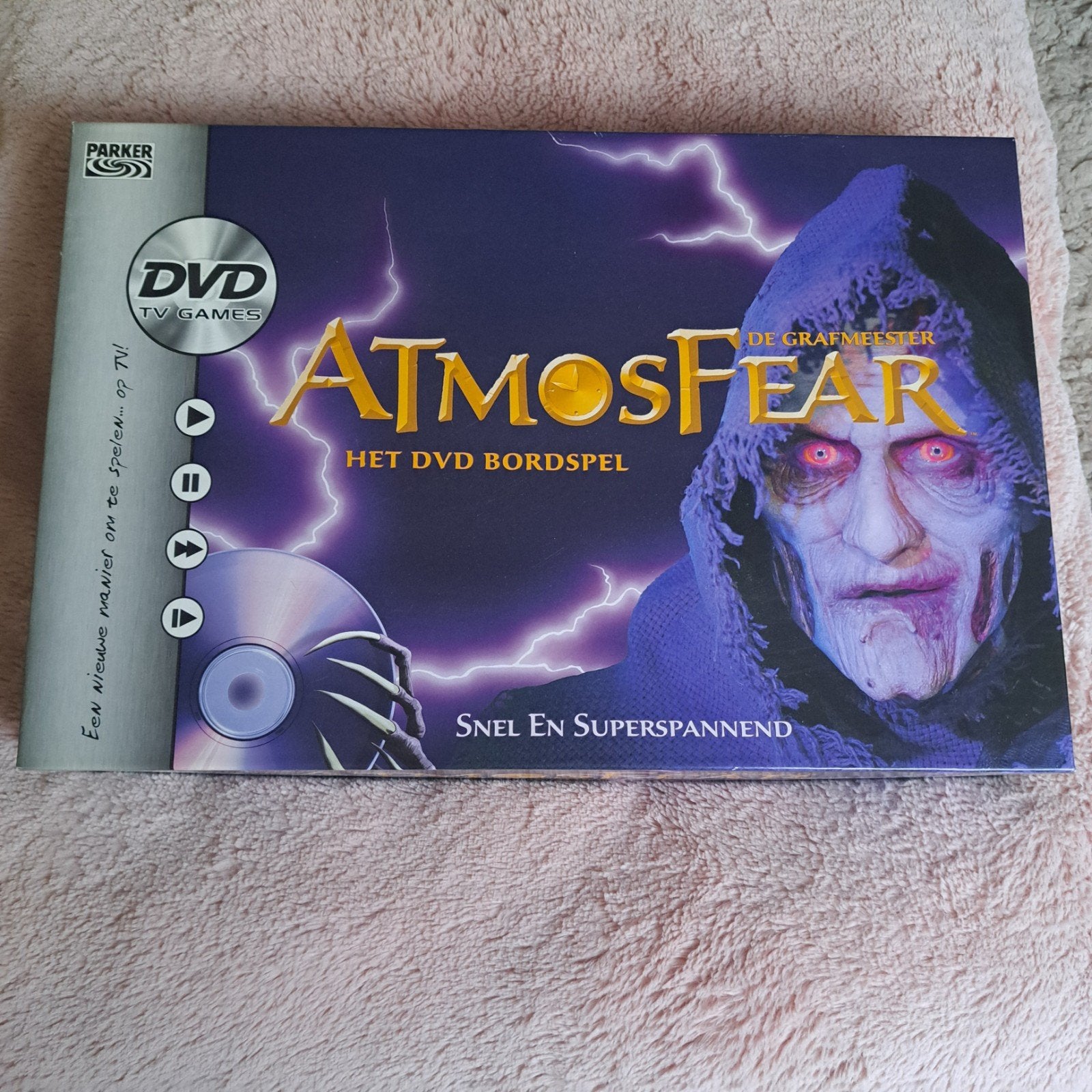 Atmosfear: Het DVD Bordspel - De Graafmeester, Ophalen, Zo goed als nieuw, Parker