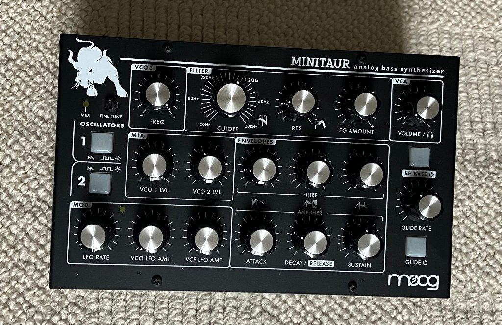 Moog Minitaur, Ophalen of Verzenden, Zo goed als nieuw, Overige aantallen, Overige merken