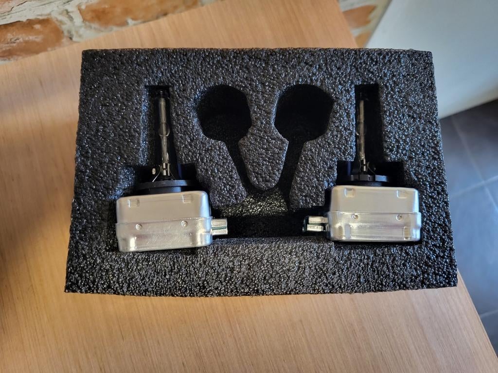 Setje Xenon lampen D3S 5000k., Auto-onderdelen, Verlichting, Ophalen, Gebruikt