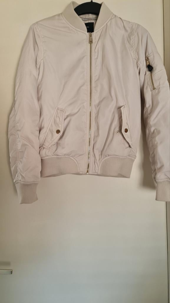 Bomberjack meisje maat S, Kleding | Dames, Ophalen, Zo goed als nieuw, Beige