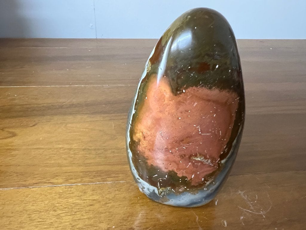 Jaspis diverse stukken diverse vormen mooie patronen!, Ophalen of Verzenden, Mineraal