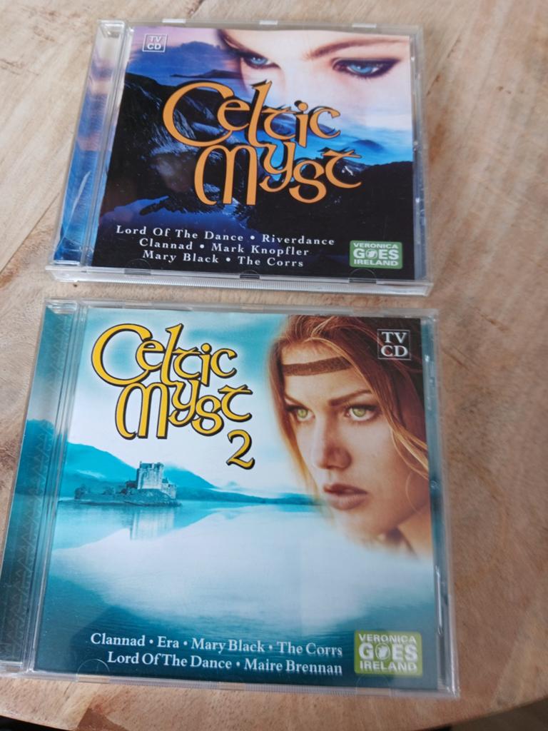 Celtic Myst 1 & 2 CD's - Veronica Goes Ireland, Cd's en Dvd's, Cd's | Wereldmuziek, Gebruikt, Europees, Ophalen of Verzenden