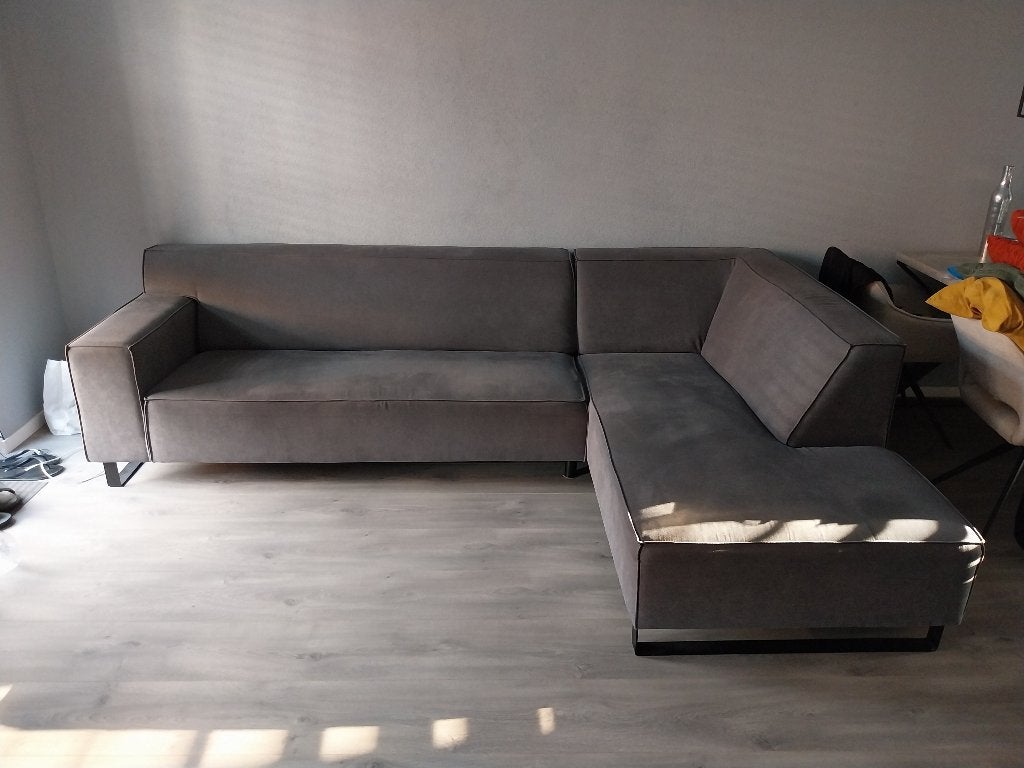 Loungebank, Huis en Inrichting, Banken | Bankstellen, Ophalen, 250 tot 300 cm, Gebruikt, Hoekbank