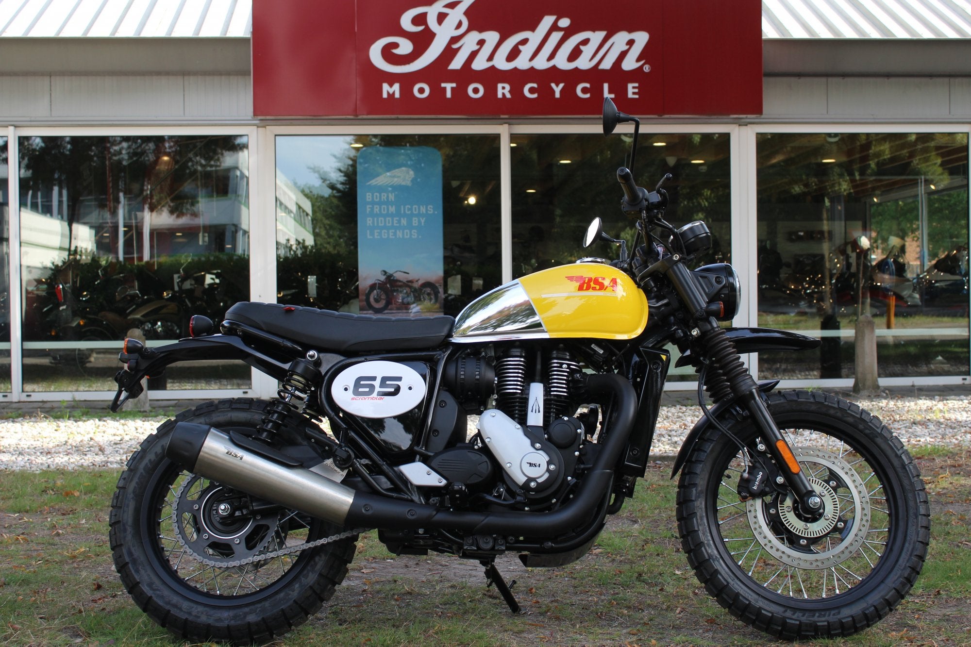 BSA Andere Scrambler 650, Bedrijf, 652 cc, Handgeschakeld, 12 t/m 35 kW