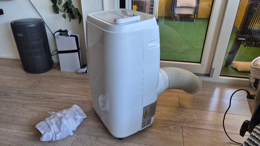 Krachtige mobiele airco | 14.000 btu | tot 100 m3 | +- 40 m2, Witgoed en Apparatuur, Ophalen, Timer, 3 snelheden of meer, Zo goed als nieuw