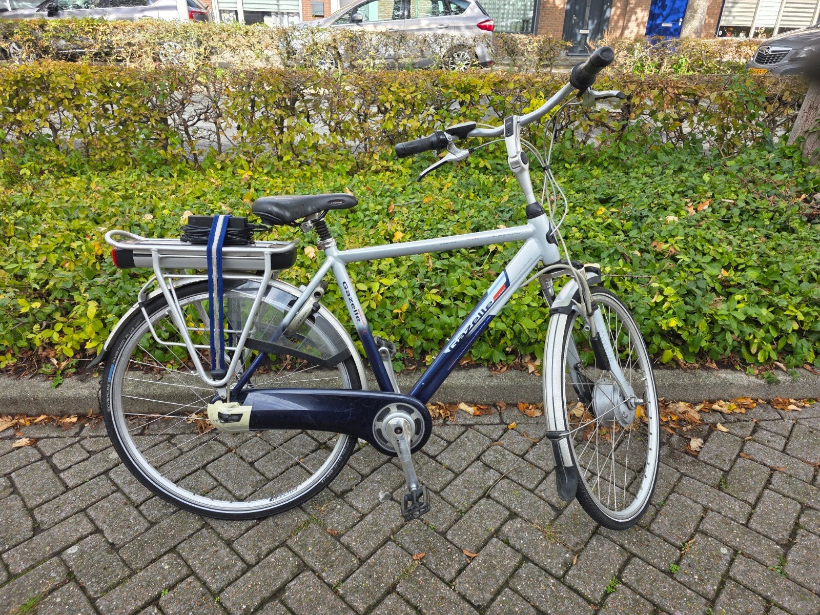 Schitterende Gazelle Orange elektrische heren fiets, Ophalen of Verzenden, Zo goed als nieuw, 51 tot 55 cm, 50 km per accu of meer
