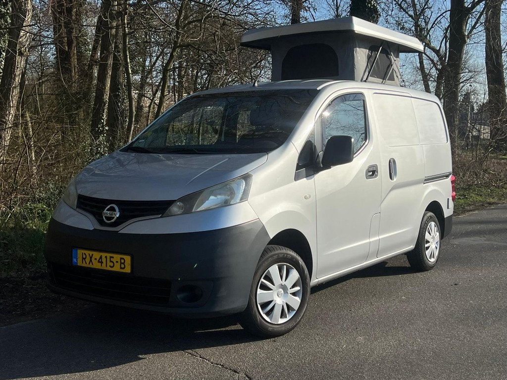 Nissan NV200 Camper 1.5 dCi 85pk Acenta, Caravans en Kamperen, Campers, Overige merken, Verwarmde buitenspiegels, Bedrijf, Airconditioning