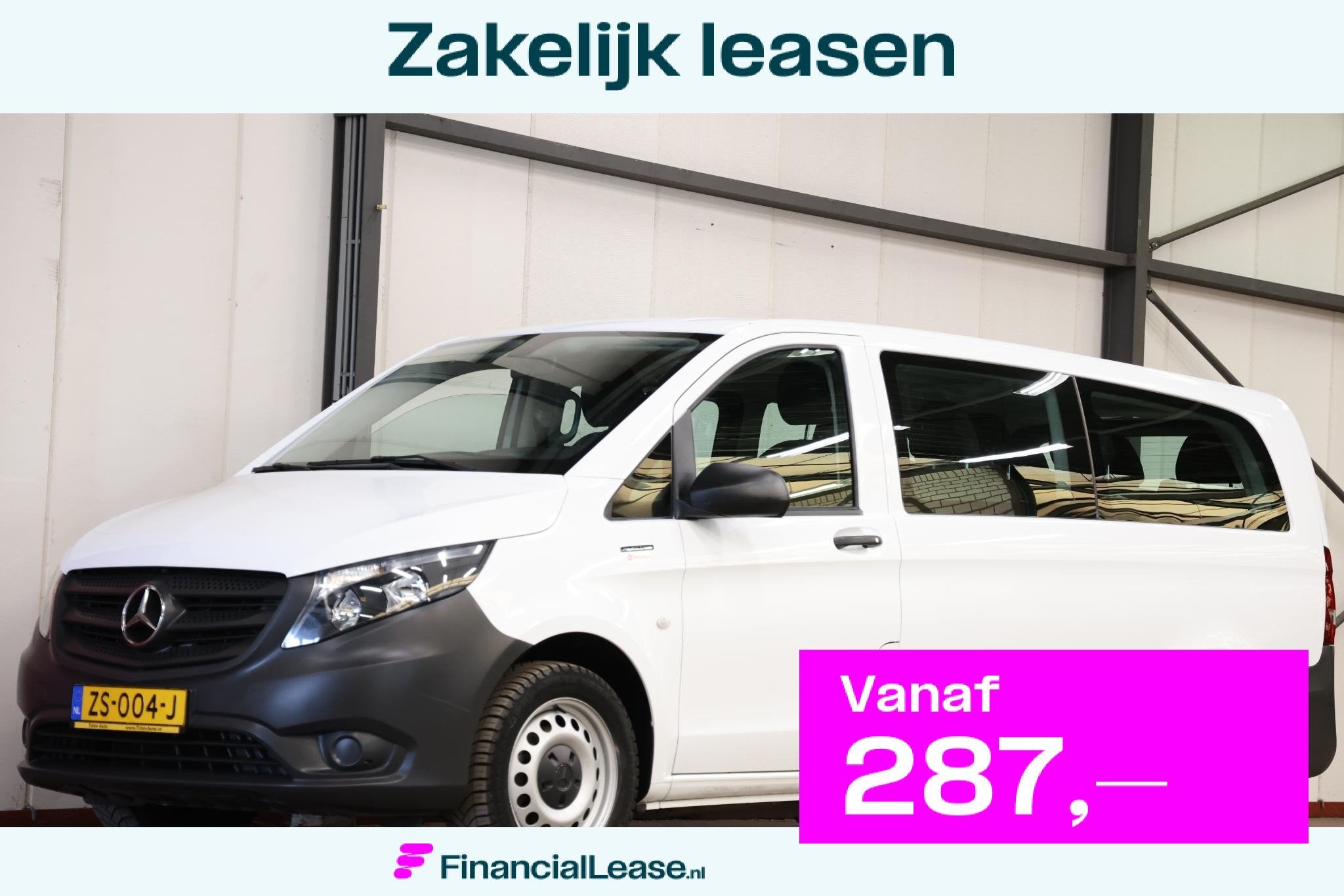 Mercedes-Benz eVito Tourer PRO L3 9 PERSOONS PERSONENBUS, Gebruikt, 116 pk, Origineel Nederlands, Vito Tourer