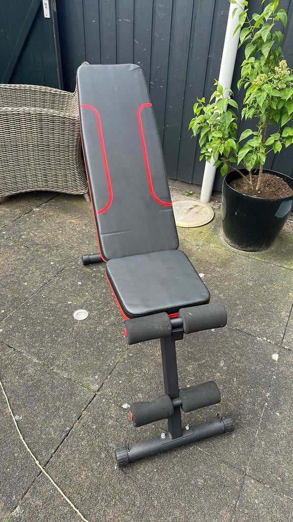 Bankdruk toestel (bench), Sport en Fitness, Fitnessmaterialen, Ophalen of Verzenden, Zo goed als nieuw, Fitnessbank