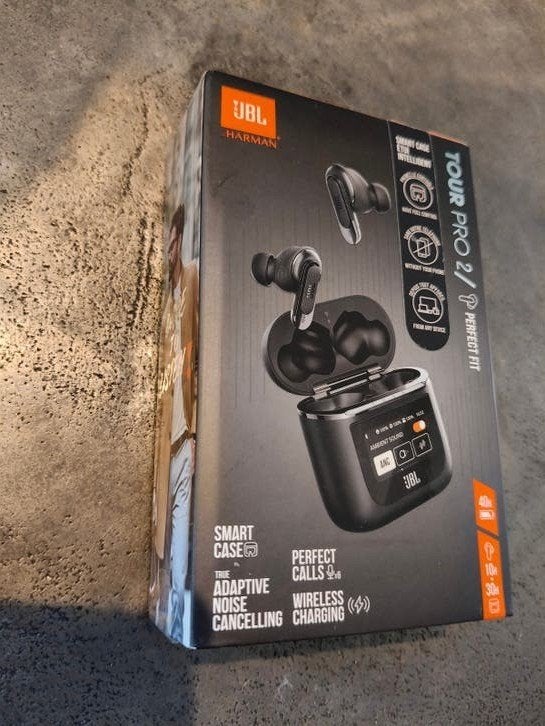 JBL Tour Pro 2 draadloze bluetooth oortjes, Bluetooth, Zwart, In gehoorgang (in-ear), Ophalen of Verzenden