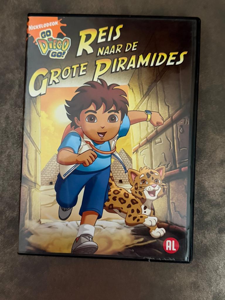 Go Diego Go! Reis naar de Grote Piramides DVD, Cd's en Dvd's, Avontuur, Gebruikt, Alle leeftijden, Ophalen of Verzenden