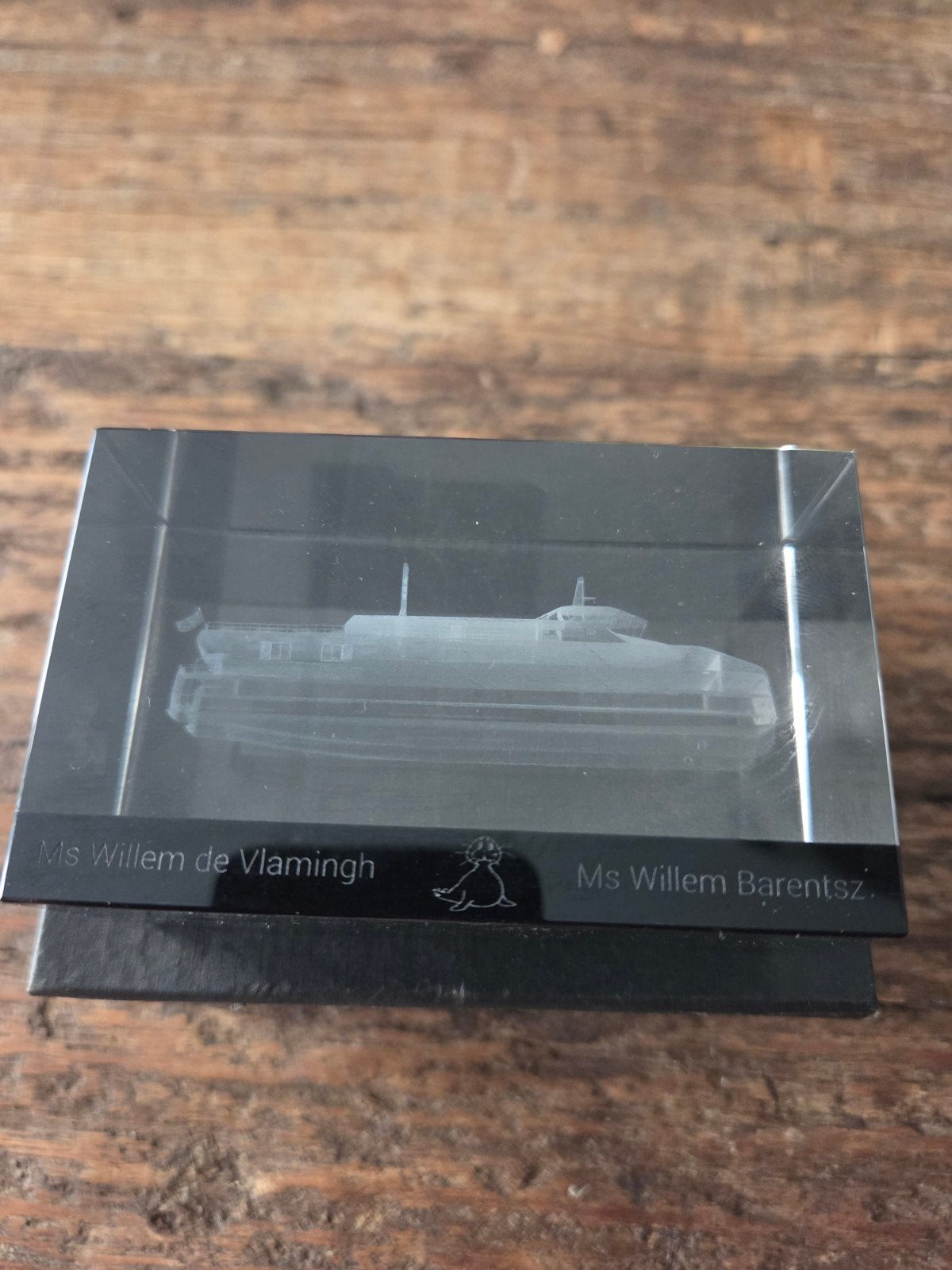 3D model schip Ms Willem de Vlamingh en Ms Willem Barentsz, Verzamelen, Ophalen of Verzenden, Zo goed als nieuw