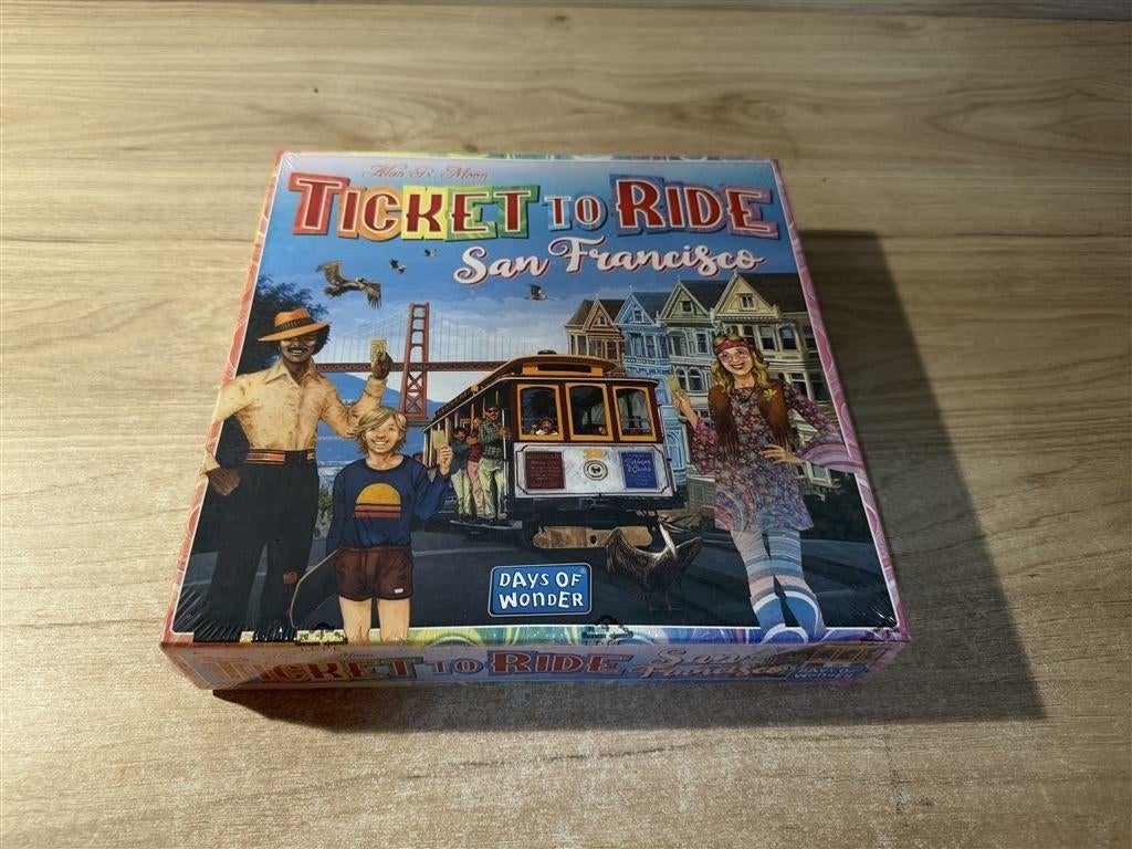 Ticket to ride - San Francisco - nieuw in seal - S7013, Hobby en Vrije tijd, Gezelschapsspellen | Bordspellen, Ophalen of Verzenden