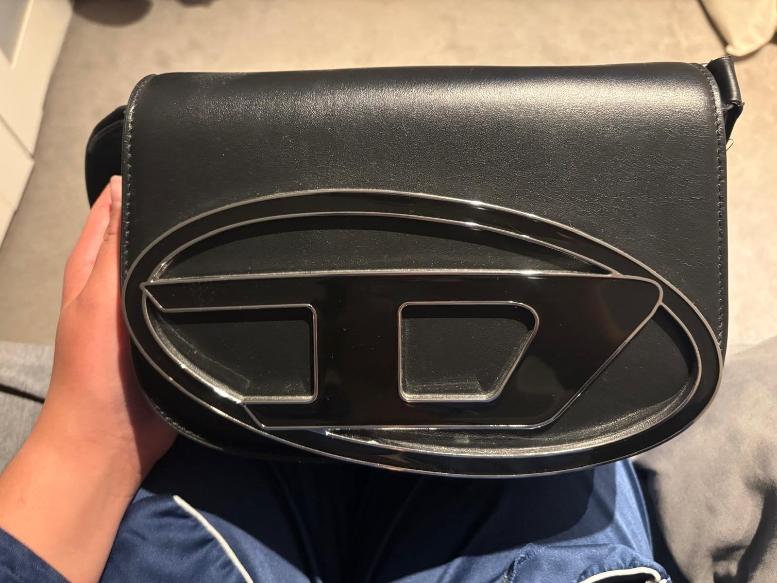 Diesel Dustbag Schoudertas Zwart, Ophalen, Nieuw, Zwart, Handtas