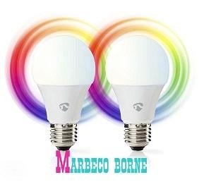 SmartLife Full color LED-lamp, RGB, Koel en Warm wit, 2-Pack, Huis en Inrichting, Minder dan 30 watt, Nieuw, Info@marbeco.nl, Multicolor en Wit