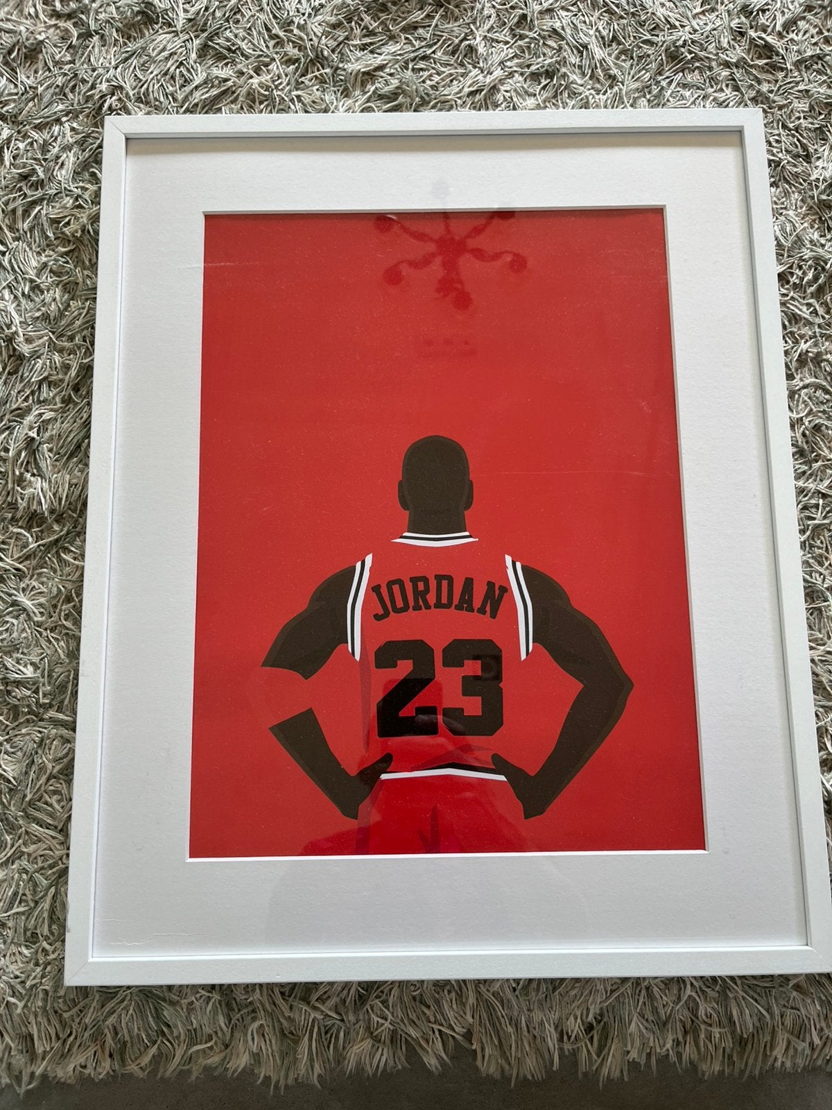 Michael Jordan poster art, ingelijst, Ophalen
