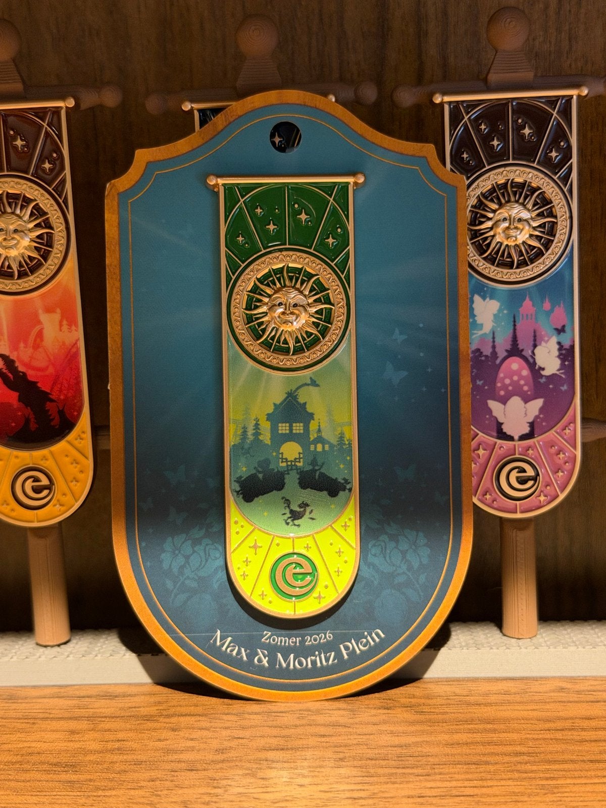 Efteling Max & Moritz Plein vaandel pin, Ophalen of Verzenden, Nieuw, Button of Speldje