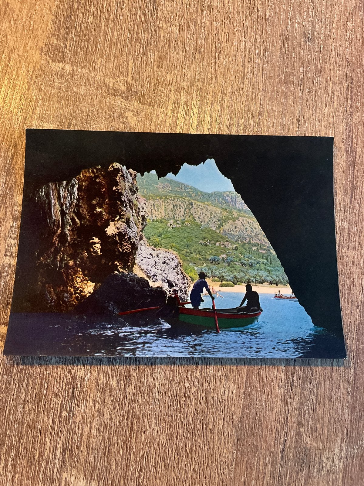 Ansichtkaart Corfu - Paleocastritsa - De Grot, Ophalen of Verzenden, Ongelopen, Overig Europa
