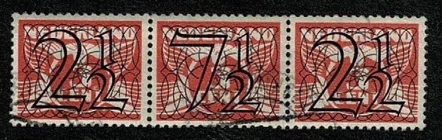 Nederland : 1940 - Traliezegels - NVPH 356d, Postzegels en Munten, Postzegels | Nederland, Verzenden, T/m 1940, Gestempeld