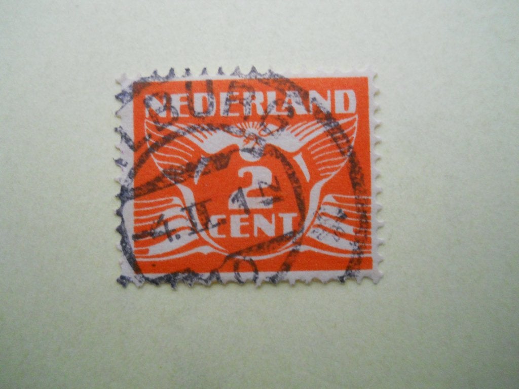 Nederland 1925 Vliegende duif Nvph.173 Rondstempel Tilburg, Ophalen of Verzenden, T/m 1940, Gestempeld
