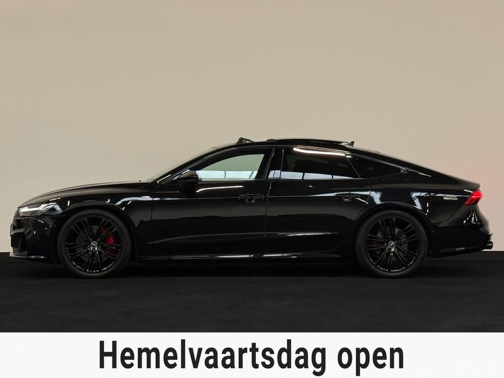 Audi A7 Sportback 55 TFSI e quattro S7 Competition S line Pa, Gebruikt, Zwart, 4 cilinders, Zwart