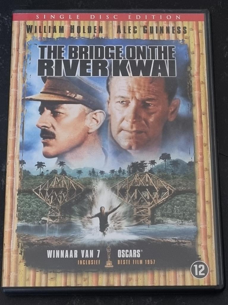 The Bridge on the River Kwai DVD - Klassiek Oorlogsdrama, Cd's en Dvd's, Overige genres, Ophalen of Verzenden, Zo goed als nieuw
