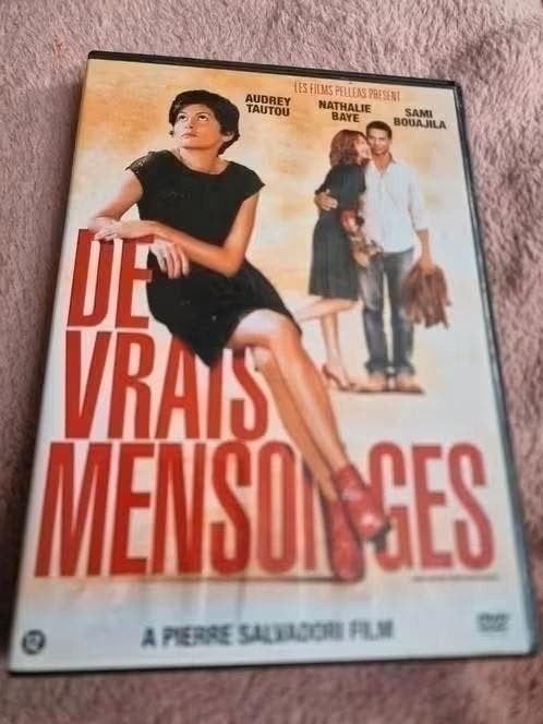 De Vrais Mensonges (Beautiful Lies) DVD - Audrey Tautou, Cd's en Dvd's, Gebruikt, Nederlands, Ophalen of Verzenden, Frans