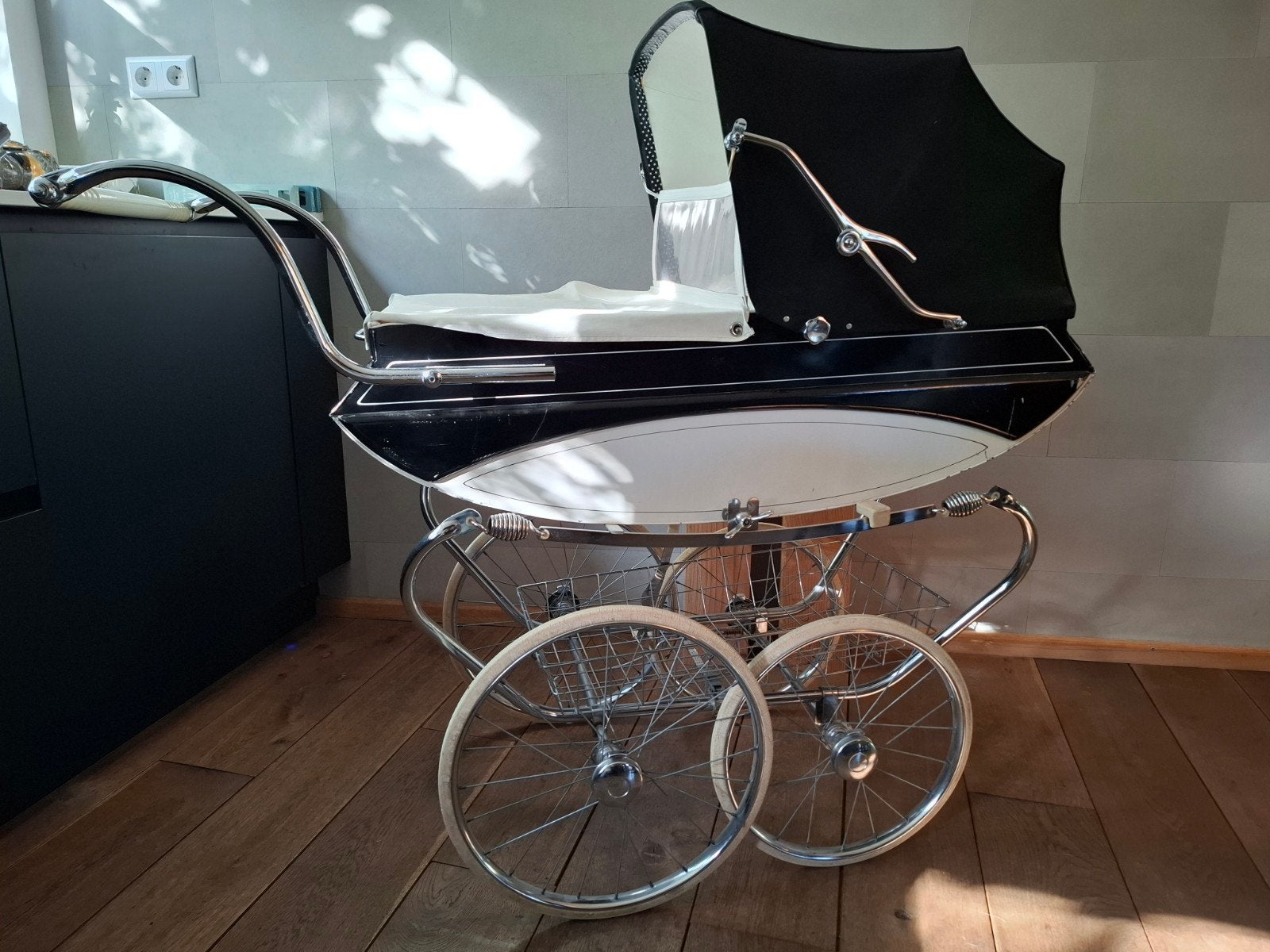 Vintage Koelstra Kinderwagen Jaren '60 met Nieuw Matrasje, Ophalen, Gebruikt, Kinderwagen, Overige merken
