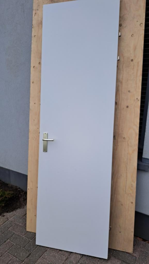 Opdekdeur gebruikt, Ophalen, Binnendeur, 200 tot 215 cm