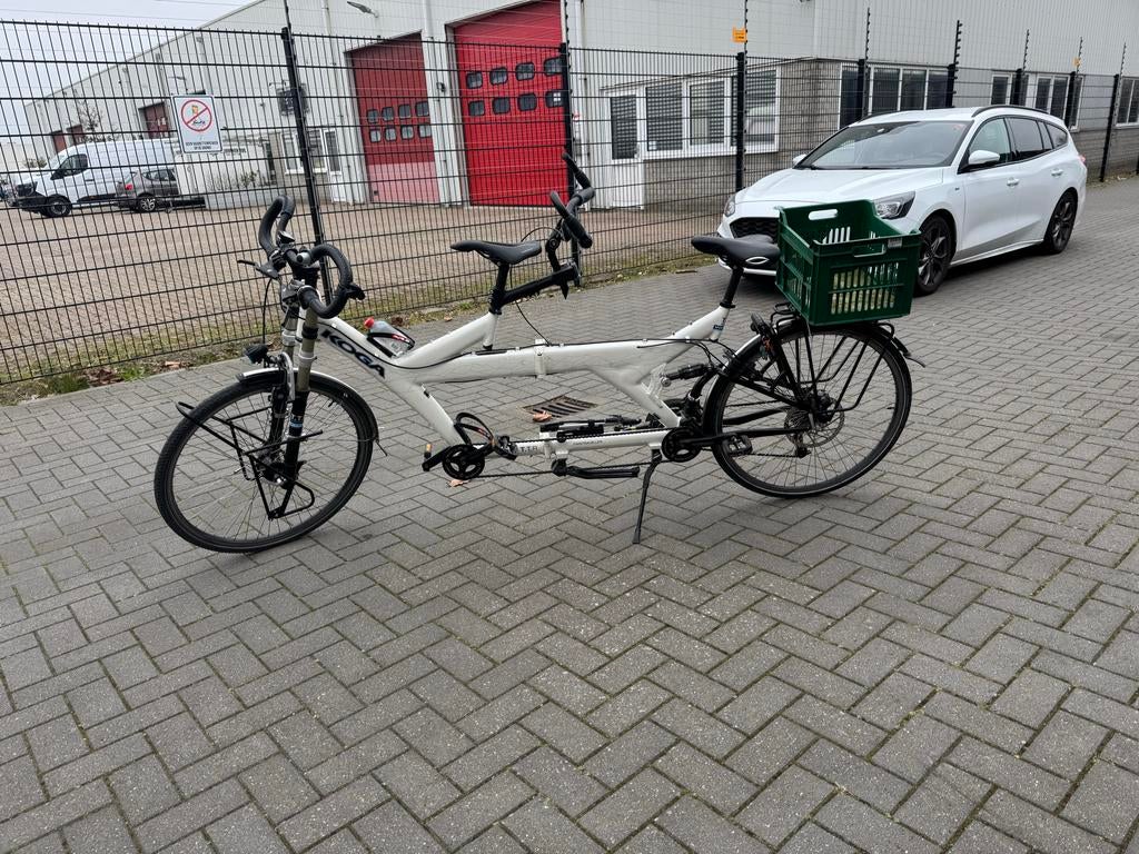 Koga race tandem, opvouwbaar, Fietsen en Brommers, Fietsen | Tandems, 53 tot 57 cm, Opvouwbaar, Ophalen of Verzenden, Zo goed als nieuw