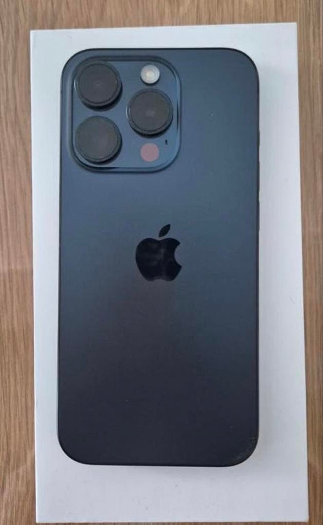 iPhone 15 Pro 500gb Diepblauw - Zo goed als nieuw, Telecommunicatie, Mobiele telefoons | Apple iPhone, 512 GB, 86 %, Zo goed als nieuw