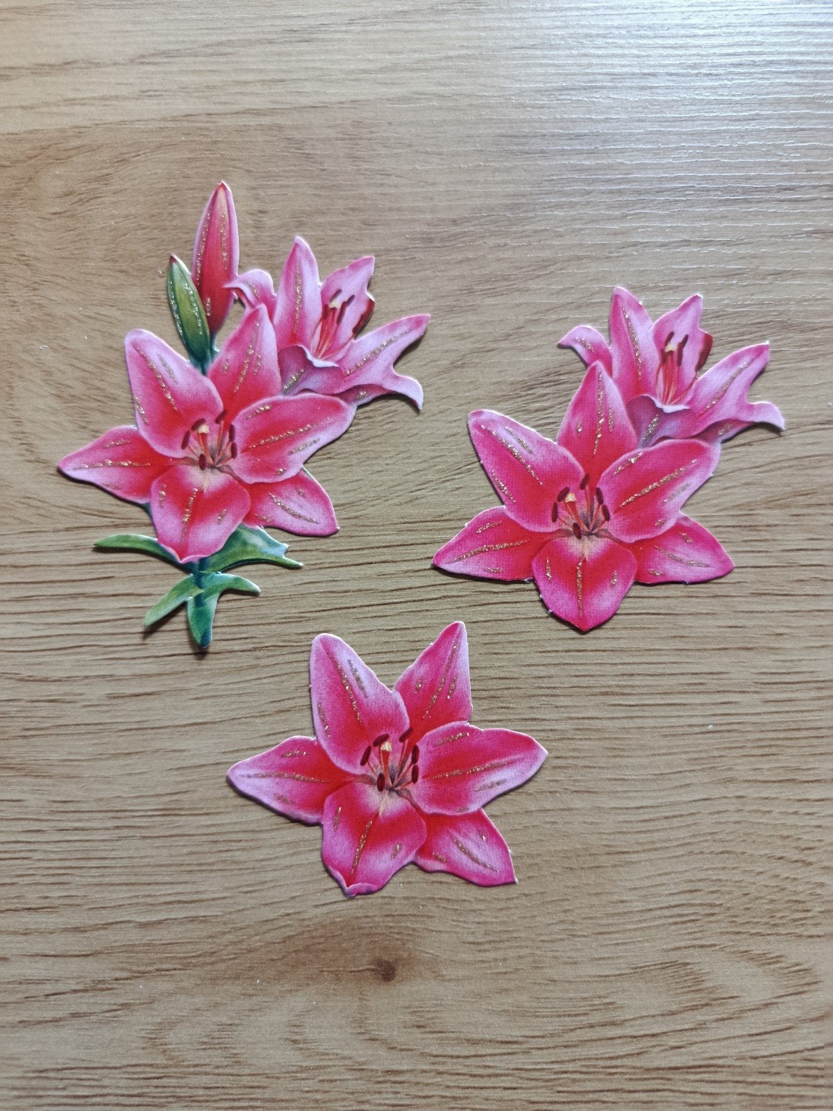 3D plaatjes lelie's bloemen,, Ophalen of Verzenden, Nieuw, Overige thema's, Overige typen