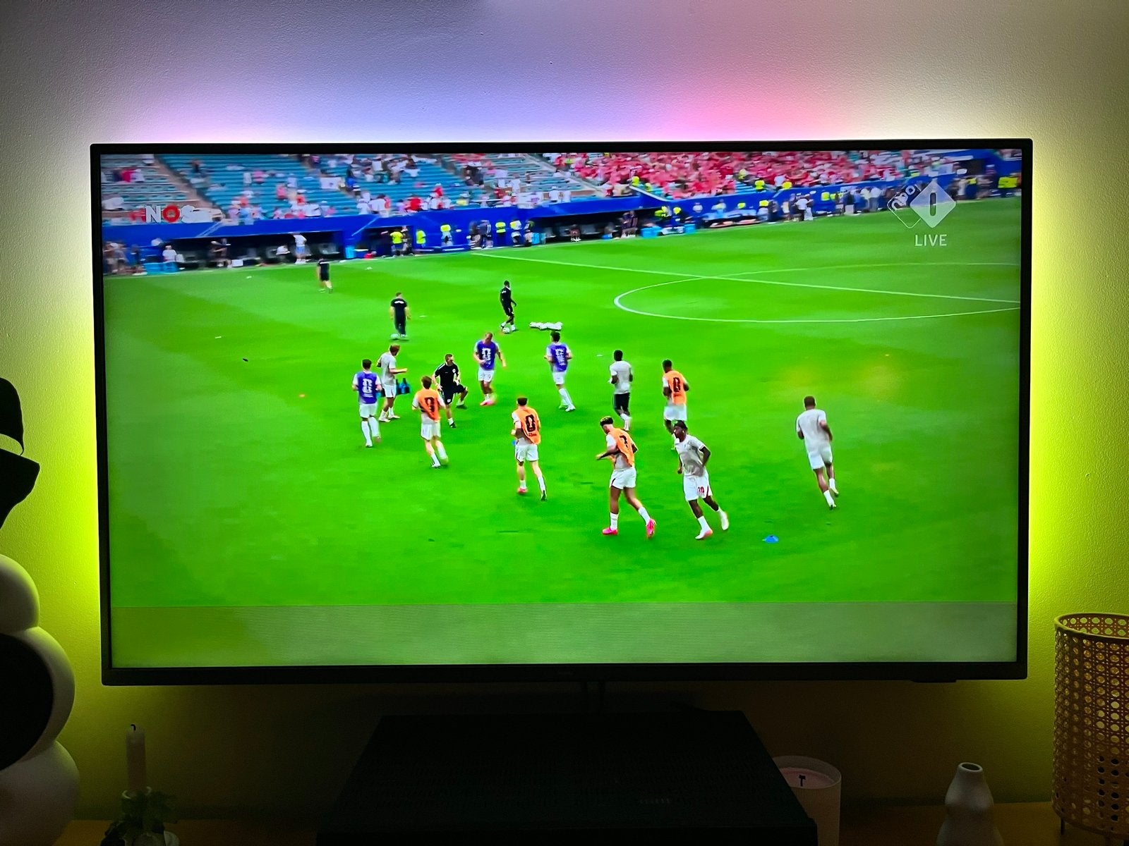 Philips 50PUS7805 Ambilight Smart TV met klein defect, Ophalen, Philips, Gebruikt, 50 Hz