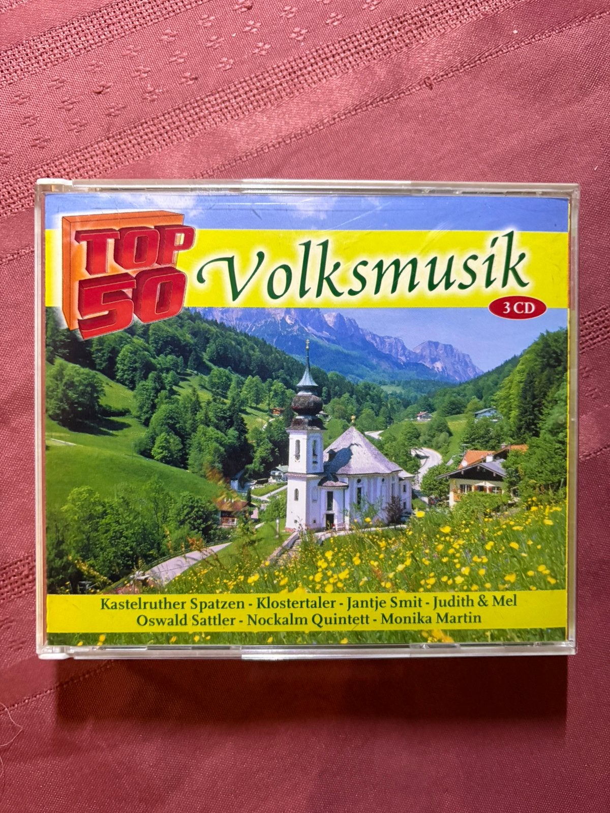 Top 50 Volksmusik  3cd-box, Verzenden, Gebruikt, Verzamelalbum, Volksmusik